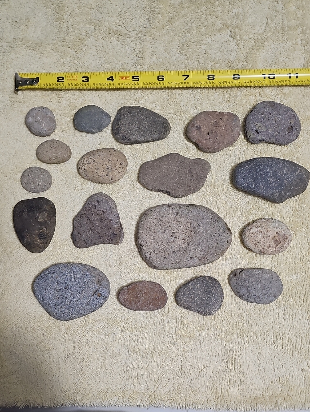 Natural River Rock Collection - Mixed Earth Tones
